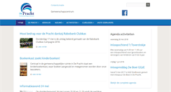 Desktop Screenshot of depracht.nl